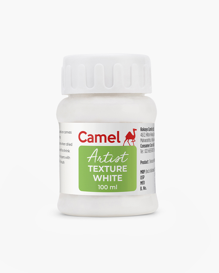 Camel Acrylic Mediums Texture White